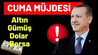 CB ERDOĞAN CUMA MÜJDESİ... #DOLAR #ALTIN #BORSA #GÜMÜŞ #BİTCOİN   TUNA KAYA