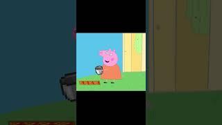 Peppa Pig Plays Minecraft in Real Life