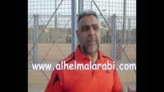 محمود السقا ولقاء بعد مباراة طنطا وبلدية المحلة دورى الترقى 2013