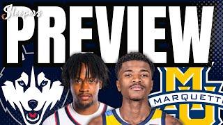 UConn vs. Marquette ROUND 2 Game Preview and Prediction