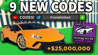 *NEW* WORKING ALL CODES FOR Car Dealership Tycoon 2024 AUGUST ROBLOX Car Dealership Tycoon CODES