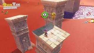 Super Mario Odyssey - Wüstenland - 76 - Auf der östlichen Säule