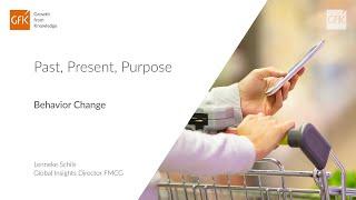 Consumers behavior change purpose driven brands and intention action gap - Past Present Purpose
