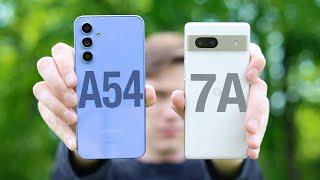 PIXEL 7A vs GALAXY A54 - Tested & Compared