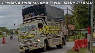 PERDANA TRUK SUJAMA LEWAT JALUR SELATAN  OL3NG PAR4H