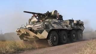 Ukrainian armoured vehicles in Action 001