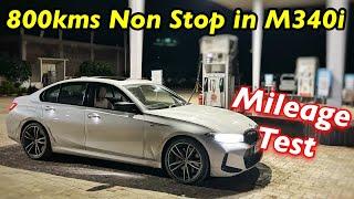 2024 NEW BMW M340i Mileage Test 800kms Non Stop Drive  @Aayushssm