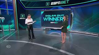 DOLAN OUT WINNERS Cavs vs. Suns -5 + Thunder vs. Celtics -9.5   SportsCenter