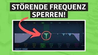 Equalizer einstellen  Störfrequenzen filtern mit dem dem Notch Filter deutsch EQ einstellen