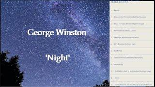 George Winston - Full Album Night Peaceful Night Time Piano Music Mood Setting Piano Music