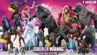 EPIC Unboxing EVERY Godzilla X Kong Toy The New Empire Merch - 1 HOUR