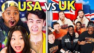 Americans Watch British YouTubers For The First Time Sidemen Max Fosh MrWhoseTheBoss