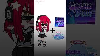 My oc in gacha plus & gacha world mod  Inspirased @Caroelle_XoXo #gacha #shorts