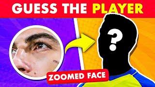 GUESS THE FOOTBALL PLAYER BY ZOOMED FACE ️  FOOTBALL QUIZ 2023