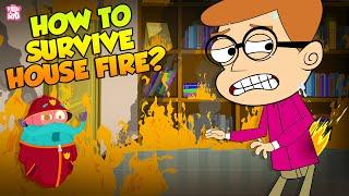 How To Survive A House Fire ?  Fire Safety Education for Kids  The Dr Binocs Show  Peekaboo Kidz