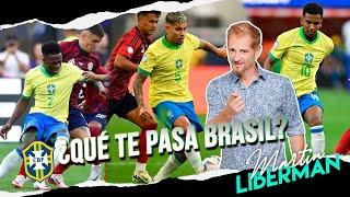 #Brasil lejos de su historia desconocido y sin rumbo empatando con #CostaRica en la Copa