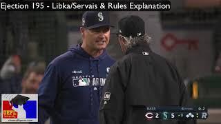 Non-Reviewable Backswing Interference No-Call Leads to Ejection 195 - John Libka and Scott Servais