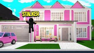 I Have A STALKER.. I Caught Him Breaking Into My House Roblox Bloxburg