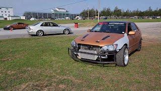 DRIFTING CRASH At Shannonville Motorsports Park