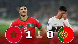 المغرب - البرتغال 1-0 ربع نهائي كأس العالم 2022 جنون المعلق خليل البلوشي جودة عالية 1080p