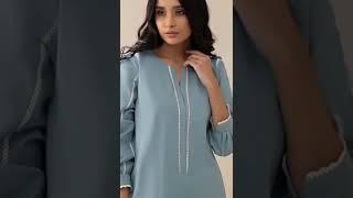 causal dress design with lace 2022-23 #casualdress #eid #fashion#2022 #eid2022 #eidcollection #ideas