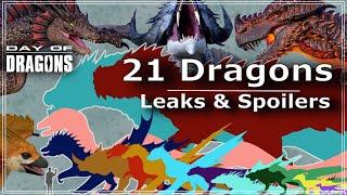 Day of Dragons All 21 Dragons and their secrets