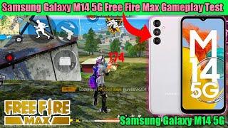 Samsung Galaxy M14 5G Free Fire Max Gameplay Test  Samsung M14 5G Free Fire Max TestGaming Test