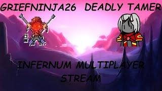 Terraria Calamity infernum wGriefNinja26 pt 4 buidlingfighting