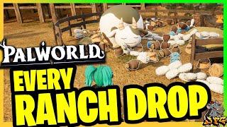 Palworld EASY PAL DROPS Every Creature You Can Place In The Ranch