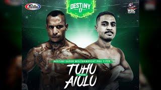 Jonathan Aiulu Vs Jonathan Tuhu - Destiny Muay Thai 17