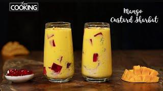 Mango Custard Sharbat  Summer Special Drinks  Mango Recipes  Dessert @HomeCookingShow