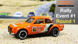 Diecast Rally Car Racing  Event 1 Round 1  Tomica Hot Wheels Matchbox