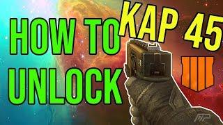 HOW TO UNLOCK NEW Kap 45 DLC Pistol In Black Ops 4 Multiplayer NEW Barbarians Event DLC Weapon