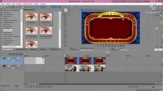Как наложить анимационую рамку на видео в Sony Vegas