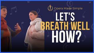 Lets breath well. How?