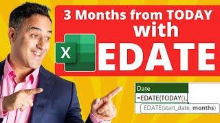 How to Add Months to a Date in Excel to Get X Months From Now