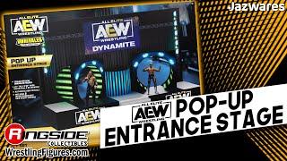 AEW Figure Insider AEW Pop-Up Entrance Stage Playset for Wrestling Action Figures