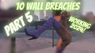 10 Working Wall Breach  Breaches Building Glitches PART 5 - 2024 GTA V Online