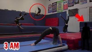 DONT DO GYMNASTICS AT 3AM SCARY