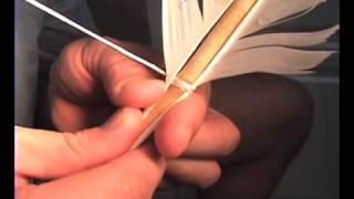 Fletching primitive arrows a better way