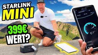 Lohnt sich die neue STARLINK MINI? Ultimativer Reichweitentest - Speedtest - Unboxing  EFIEBER