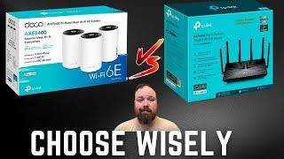 Which WiFi Setup Do You Need? Router vs Mesh WiFi? - WiFi 6E?