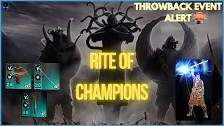 Rite of Champions Event Details - Weapons Effect Emote Outfit & More  For Honor