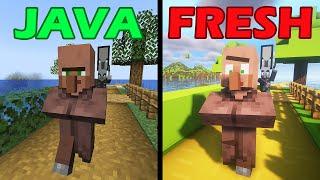Java Vs Fresh Animations In Minecraft