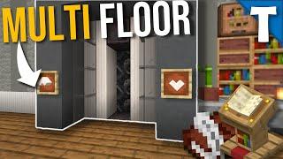 The 15 Floor FAST And REALISTIC Elevator Minecraft Bedrock 1.20 +Tutorial