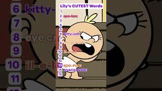 Baby Lily’s Words Ranked By CUTENESS  Nickelodeon Cartoon Universe