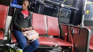 PURE LUST Gorgeous Black Girl gets WET for BWC on the bus