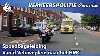 Spoedbegeleiding vanaf het Veluweplein naar het HMC Westeinde