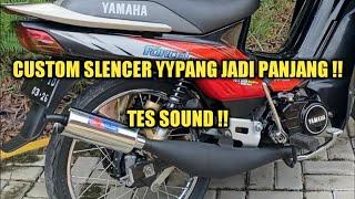 TES SOUND KNALPOT YYPANG UBAH UJUNG JADI PANJANG  MADE IN MALAYSIA  YY PANG F1ZR