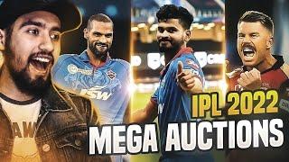 IPL 2022 Mega Auction- Captains of RCB KKR & PBKS Revealed